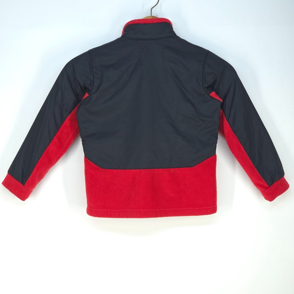 Columbia Steens Mt II Overlay Fleece Jacket Boys Small (8) Full Zip Cozy Warm - Picture 2 of 16
